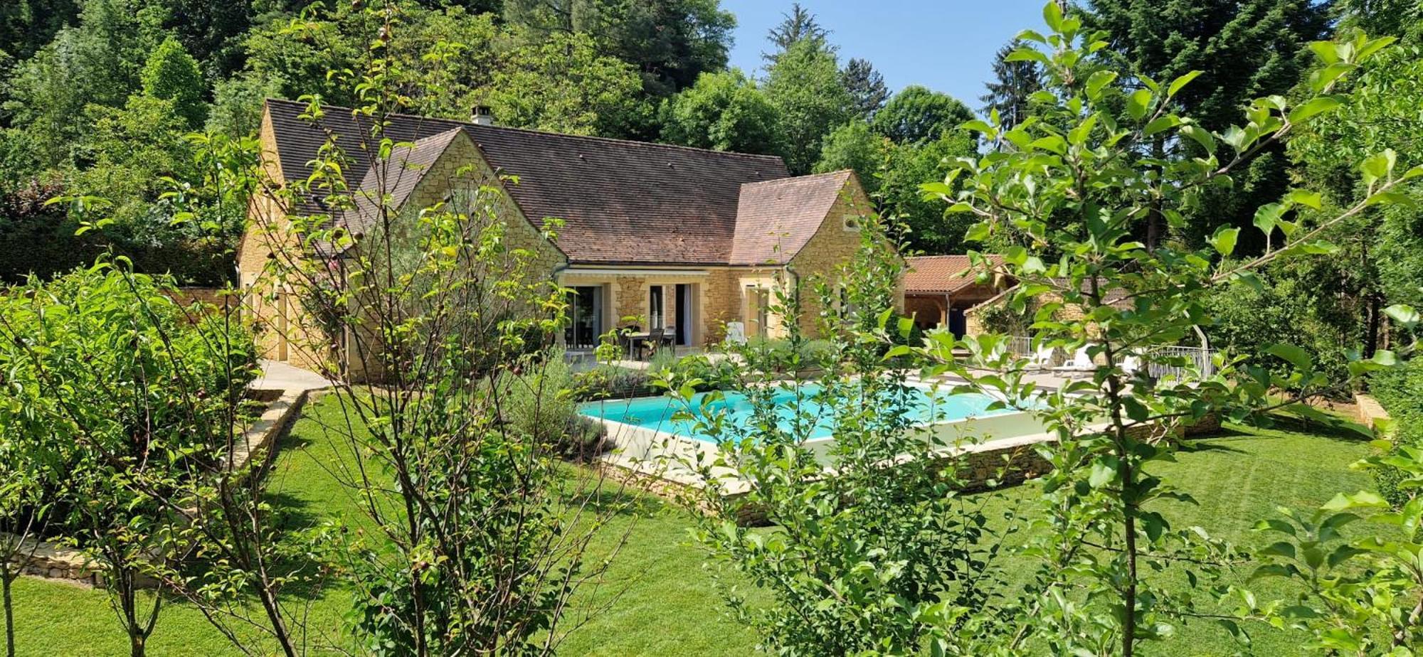 Villa Les Jardins De Raiatea Sarlat-la-Caneda Bagian luar foto